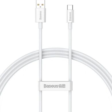 Кабель Baseus Superior Series USB to Type-C (100W, 1m) P10320102214-01 - White