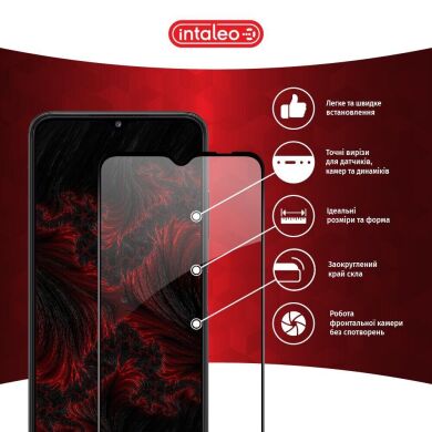 Защитное стекло Intaleo Full Glue для Samsung Galaxy A22 5G (A226) - Black