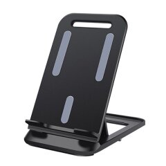 Универсальная подставка Deexe Folding Holder для смартфонов и планшетов - Black