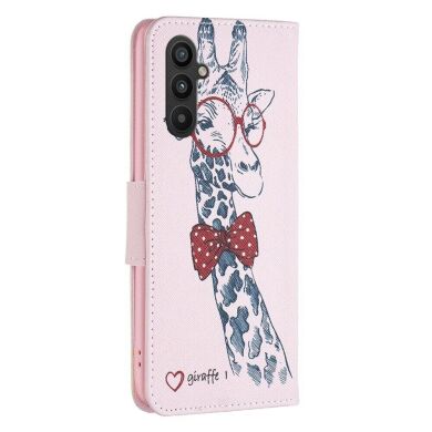 Чехол-книжка Deexe Color Wallet для Samsung Galaxy A34 (A346) - Giraffe