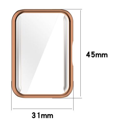 Защитный чехол Deexe Protective Frame для Samsung Galaxy Fit 3 - Rose Gold