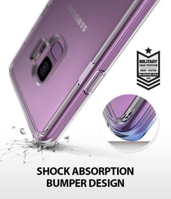 Захисний чохол RINGKE Fusion для Samsung Galaxy S9 (G960) - Smoke Black