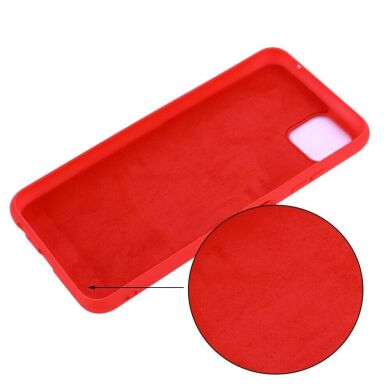 Защитный чехол Deexe Silicone Case для Samsung Galaxy A22 5G (A226) - Red