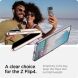 Защитный чехол Spigen (SGP) Air Skin Glitter для Samsung Galaxy Flip 4 - Crystal Quartz. Фото 18 из 20