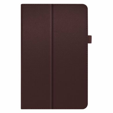 Чехол Deexe Folder Style для Samsung Galaxy Tab S6 lite / S6 Lite (2022/2024) - Coffee