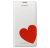 Чехол Flip Wallet Craft Style для Samsung Galaxy S5 (G900) EF-WG900R - Heart Pattern