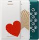 Чехол Flip Wallet Craft Style для Samsung Galaxy S5 (G900) EF-WG900R - Heart Pattern. Фото 4 из 4