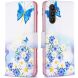 Чехол-книжка Deexe Color Wallet для Samsung Galaxy A24 (A245) - Butterfly and Flowers. Фото 1 из 7