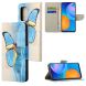 Чехол-книжка Deexe Color Wallet для Samsung Galaxy A53 - Blue Butterfly. Фото 6 из 6