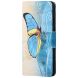 Чехол-книжка Deexe Color Wallet для Samsung Galaxy A53 - Blue Butterfly. Фото 2 из 6