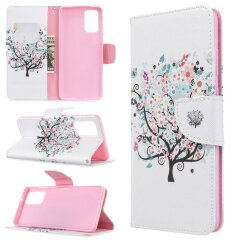 Чохол-книжка Deexe Color Wallet для Samsung Galaxy S20 Plus (G985) - Flower Tree