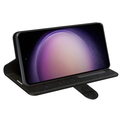 Чехол-книжка Deexe Wallet Style для Samsung Galaxy S23 FE - Black