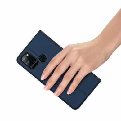 Чехол-книжка DUX DUCIS Skin Pro для Samsung Galaxy A21s (A217) - Blue