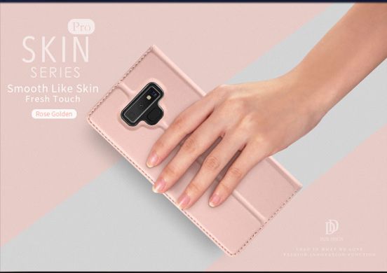 Чехол-книжка DUX DUCIS Skin Pro для Samsung Galaxy Note 9 (N960) - Rose Gold