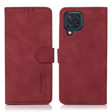 Чехол-книжка KHAZNEH Retro Wallet для Samsung Galaxy M32 (M325) - Red