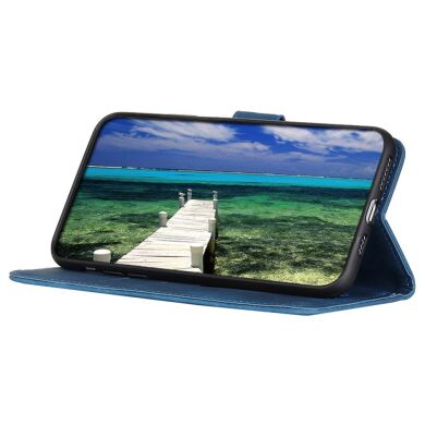 Чехол-книжка KHAZNEH Retro Wallet для Samsung Galaxy S23 - Blue