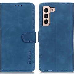 Чехол-книжка KHAZNEH Retro Wallet для Samsung Galaxy S23 - Blue