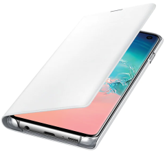 Чехол-книжка LED View Cover для Samsung Galaxy S10 (G973) EF-NG973PWEGRU - White