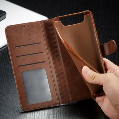 Чохол LC.IMEEKE Wallet Case для Samsung Galaxy A80 (A805) - Brown