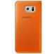 Чехол S View Cover для Samsung S6 (G920) EF-CG920PBEGWW - Orange. Фото 2 из 7