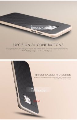 Защитный чехол IPAKY Hybrid для Samsung Galaxy S6 edge+ (G928) - Gold