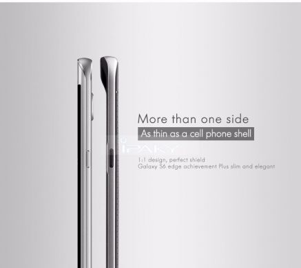 Защитный чехол IPAKY Hybrid для Samsung Galaxy S6 edge+ (G928) - Silver