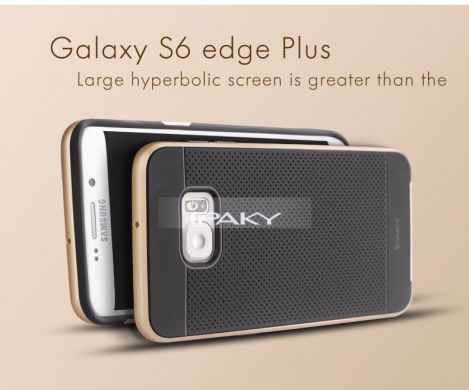 Защитный чехол IPAKY Hybrid для Samsung Galaxy S6 edge+ (G928) - Gold