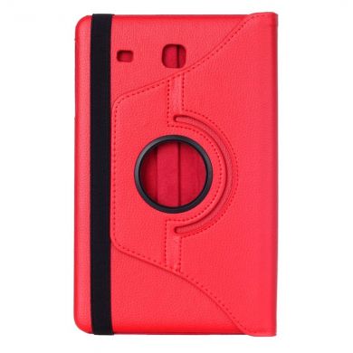 Вращающийся чехол Deexe Rotation для Samsung Galaxy Tab E 9.6 (T560/561) - Red