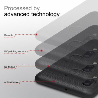 Пластиковый чехол NILLKIN Frosted Shield для Samsung Galaxy A20e - Black