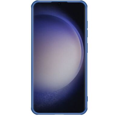 Пластиковый чехол NILLKIN Frosted Shield Pro для Samsung Galaxy S24 - Blue