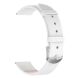 Ремешок Deexe Leather Strap для Samsung Galaxy Watch 42mm / Watch 3 41mm - White. Фото 1 из 4