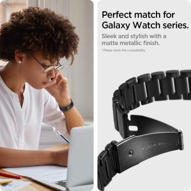 Ремешок Spigen (SGP) Modern Fit для Samsung Galaxy Watch 3 (41mm) / Watch 4 (40/44mm) / Watch 4 Classic (42/46mm) - Rose Gold