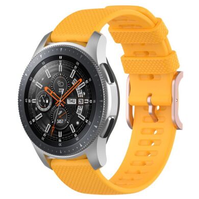 Ремешок UniCase Dot Pattern для Samsung Galaxy Watch 3 (45mm) - Yellow
