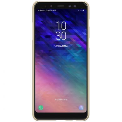 Пластиковый чехол NILLKIN Air Series для Samsung Galaxy A8+ 2018 (A730) - Gold