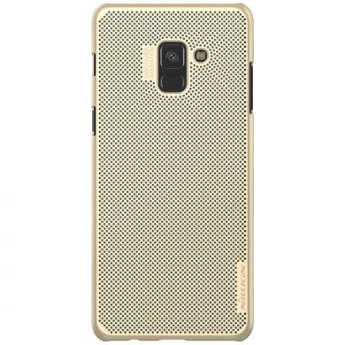 Пластиковый чехол NILLKIN Air Series для Samsung Galaxy A8+ 2018 (A730) - Gold