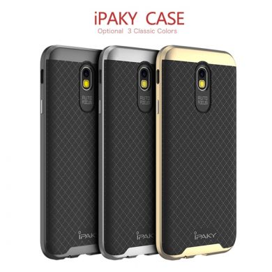 Защитный чехол IPAKY Hybrid Cover Samsung Galaxy J7 2017 (J730) - Silver
