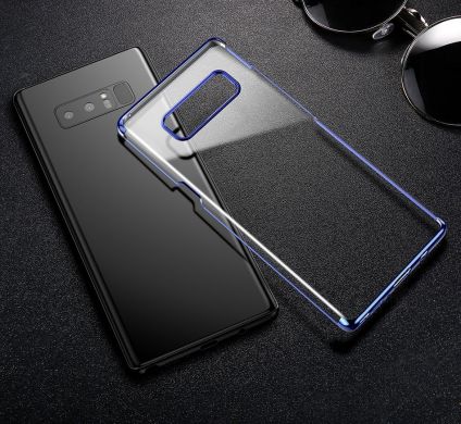 Пластиковый чехол BASEUS Glitter Series для Samsung Galaxy Note 8 (N950) - Dark Blue