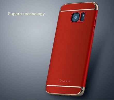 Защитный чехол IPAKY Slim Armor для Samsung Galaxy S7 edge (G935) - Red