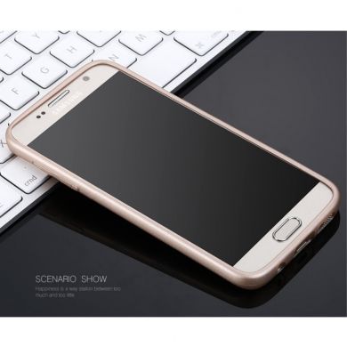 Силіконовий чохол X-LEVEL Mattу для Samsung Galaxy S7 (G930) - Gold