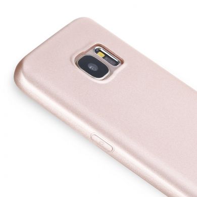 Силиконовый чехол X-LEVEL Matte для Samsung Galaxy S7 (G930) - Gold