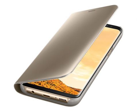 Чехол-книжка Clear View Standing Cover для Samsung Galaxy S8 (G950) EF-ZG950CFEGRU - Gold