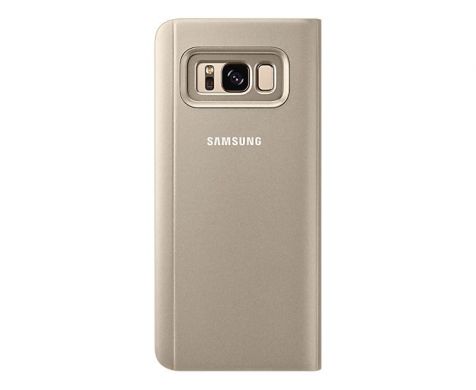 Чехол-книжка Clear View Standing Cover для Samsung Galaxy S8 (G950) EF-ZG950CFEGRU - Gold