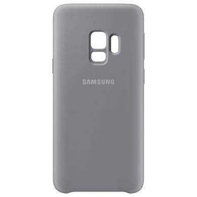 Чехол Silicone Cover для Samsung Galaxy S9 (G960) EF-PG960TJEGRU - Gray