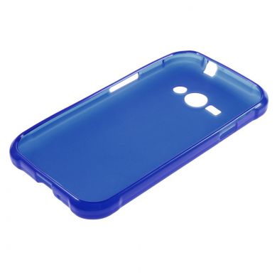 Силиконовая накладка Deexe Soft Case для Samsung Galaxy J1 Ace (J110) - Blue