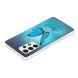 Силиконовый (TPU) чехол Deexe LumiCase для Samsung Galaxy A53 - Blue Butterfly. Фото 3 из 5