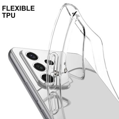 Силиконовый (TPU) чехол Deexe UltraThin для Samsung Galaxy A53 (A536) - Transparent