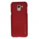 Силиконовый (TPU) чехол MERCURY iJelly Cover для Samsung Galaxy J6 2018 (J600) - Red. Фото 1 из 4