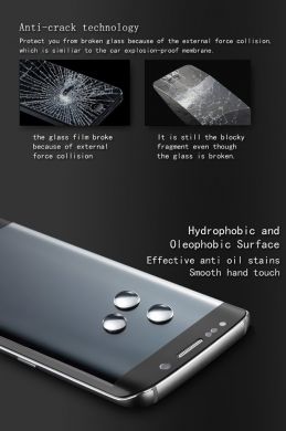Защитное стекло IMAK 3D Full Curved для Samsung Galaxy S8 Plus (G955) - Gold