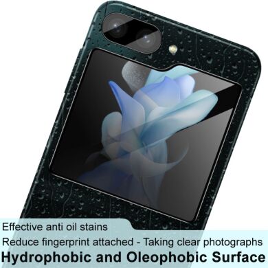 Защитное стекло на камеру IMAK Black Glass Lens для Samsung Galaxy Flip 5 - Black