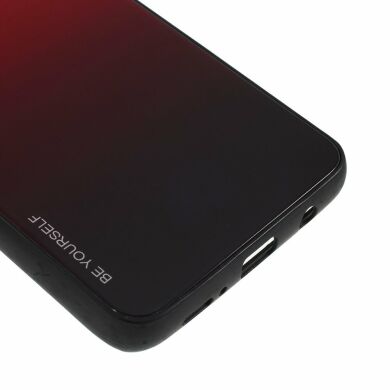 Защитный чехол Deexe Gradient Color для Samsung Galaxy S9+ (G965) - Red / Black